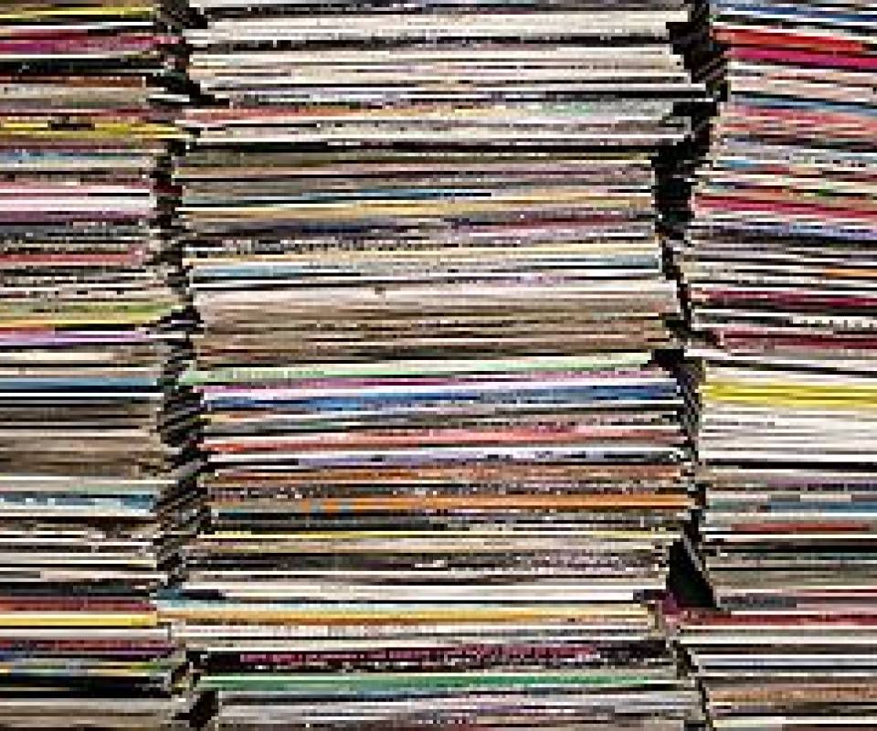 vinyl records